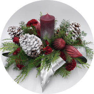 Christmas centerpieces